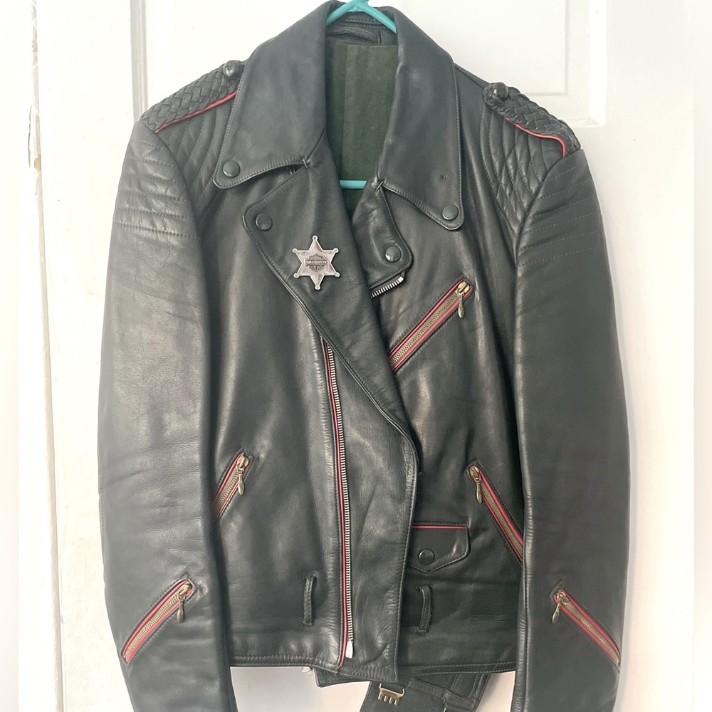 Rare Vintage 50s Haelson German Flight Biker Jacket
